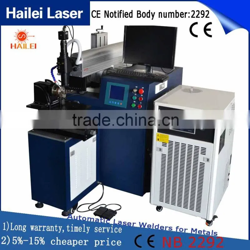 Hailei Manufacturer laser welding machine laser welder power 400W pvc welding tarpaulin machine