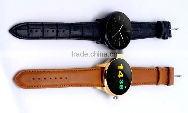 2016 New model touch screen smart watch for IOS can received messages form your mobile phone