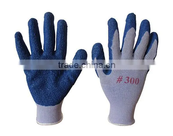 21 pcs latex coated gloves