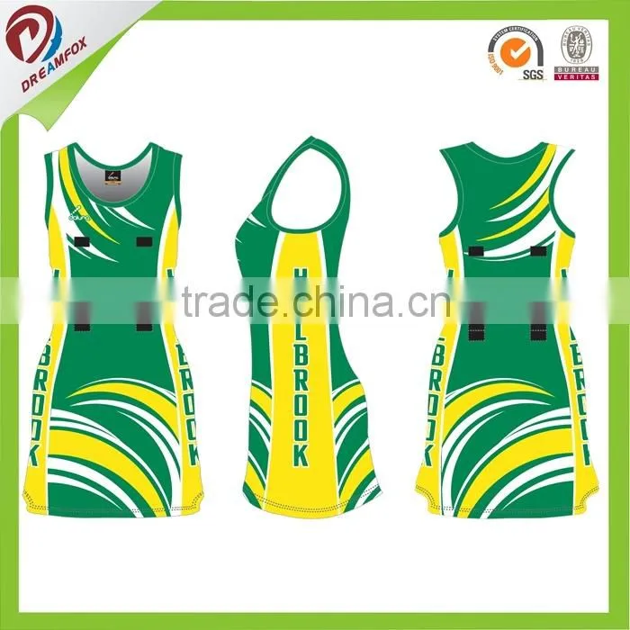 sublimation netball jersey, netball uniforms, netball wear