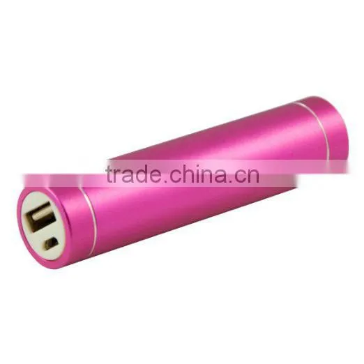 Fashional aluminium smart mobile power bank 2600mah