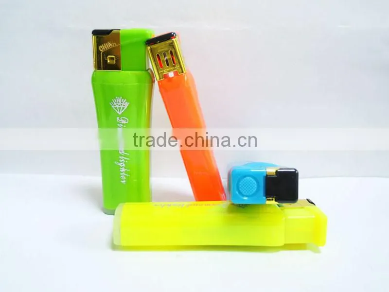 Fashion vase shape automatic cap windproof cigarette lighters