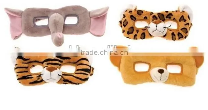 China hot new design factory direct sales plush animal masks