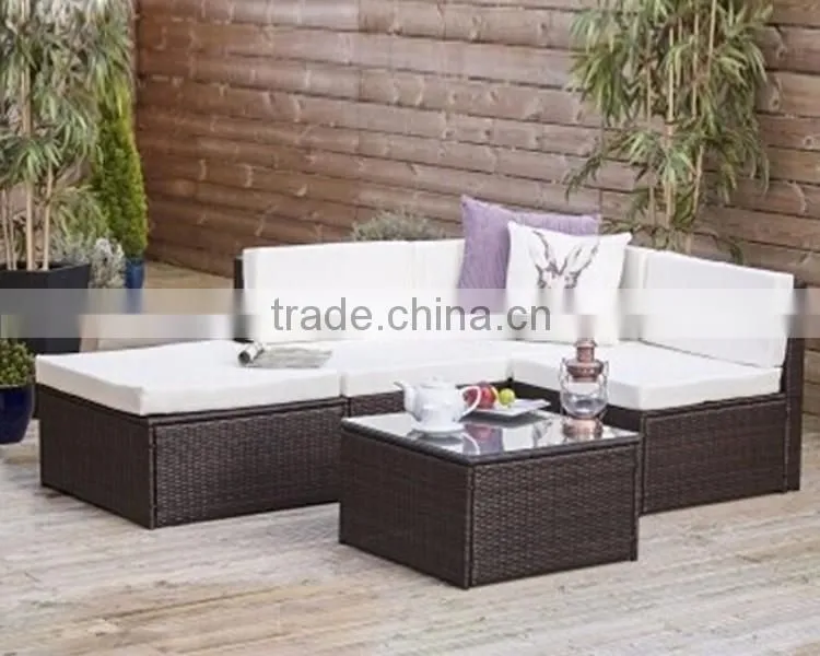 China Supplier Creative Wicker CEBU Cheap Garden Outdoor Furniture Rattan Sofa