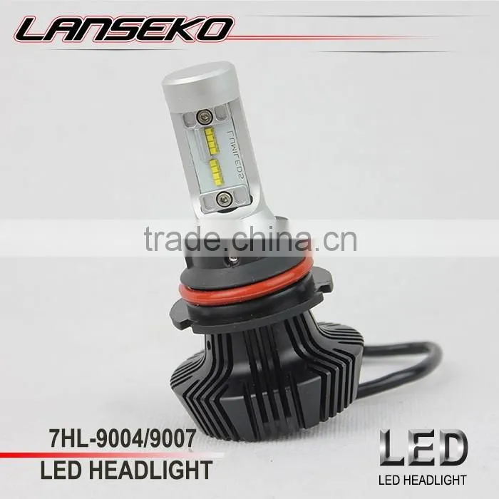 Car accessories 7hl led headlight led headlight 12v 4000LM wholesale phi led headlight