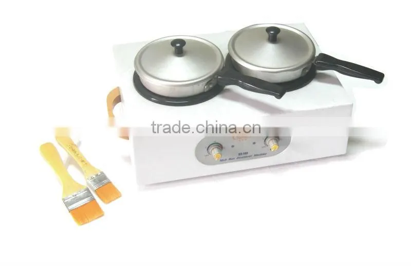 BR-502 portable hair removal professional double hot waxing machine wholesale