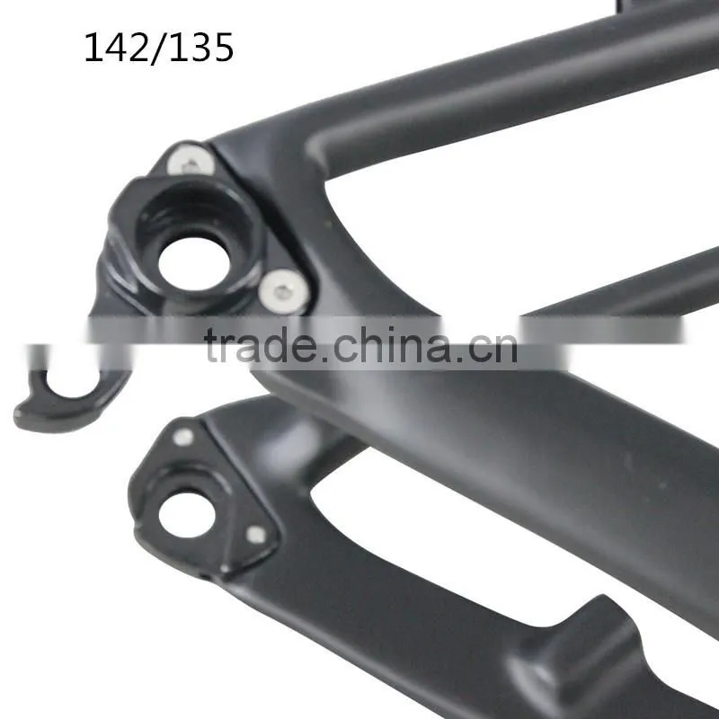 2015 China special design carbon frame mtb 27.5 650B carbon frame with BB92