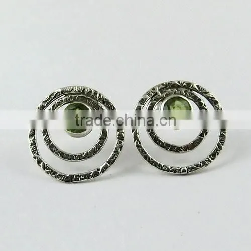Floret !! Red Garnet 925 Sterling Silver Earring, Gemstone Silver Jewelry, Handmade Silver Jewelry