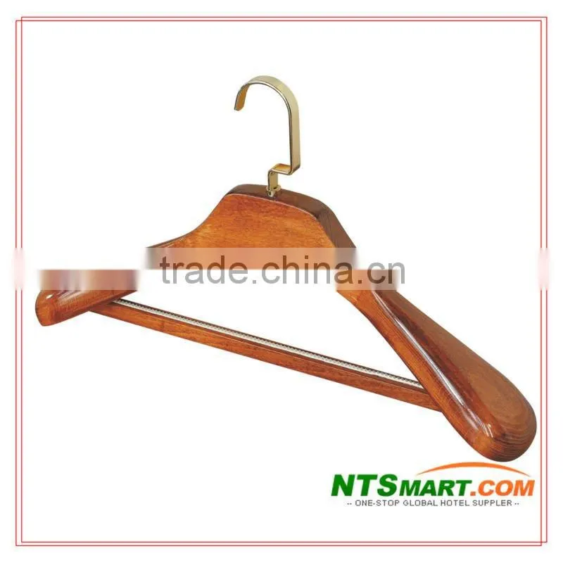 Wooden hotel cloth hanger