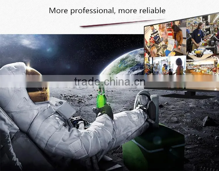 Full D1 H.264 DVR, 8CH Full D1 Real-Time Live View/Recording/Playback, Supports HDMI/CVBS/VGA Output
