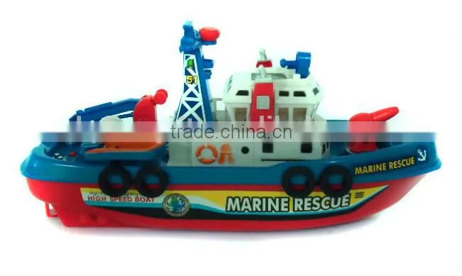 electric remote control boat toy,toy sea fireboat, toy water boat