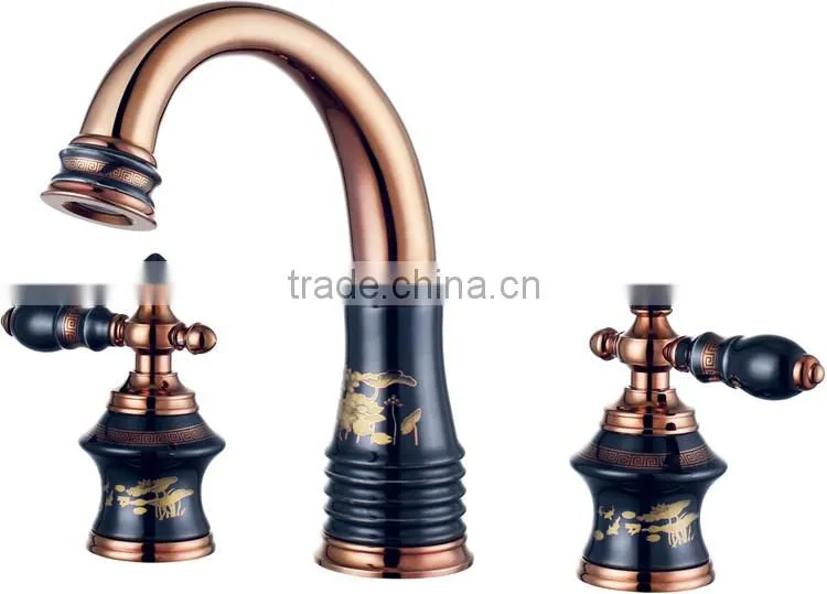 2016 widespread ceramic bathtub faucet classic mixer