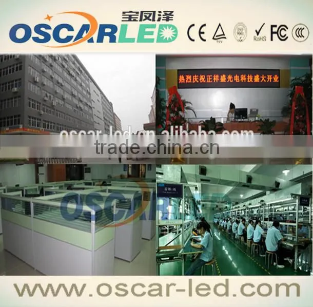 Optional size & single color led digital gas station programming sign led display