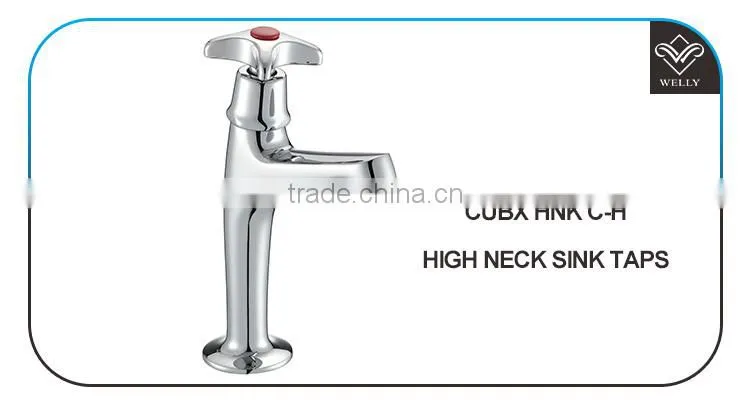 Welly New Design High Quality Brass High Neck Tap