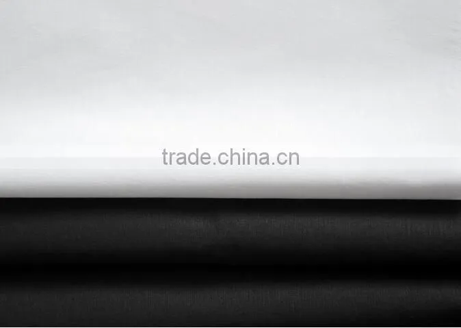 Elastic comfortable shirt fabrics Plain cotton stretch poplin