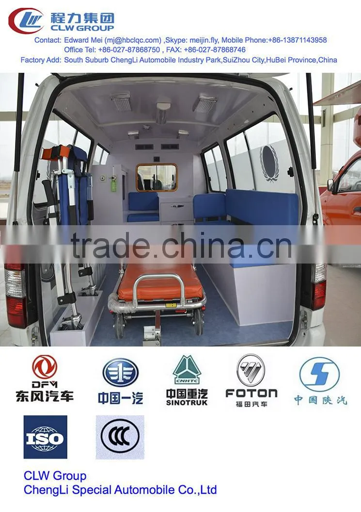hot sale ambulance, used ambulance equipment