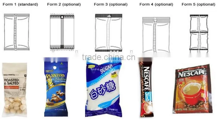 Automatic vertical liquid packing machine / honey sachet packing machine