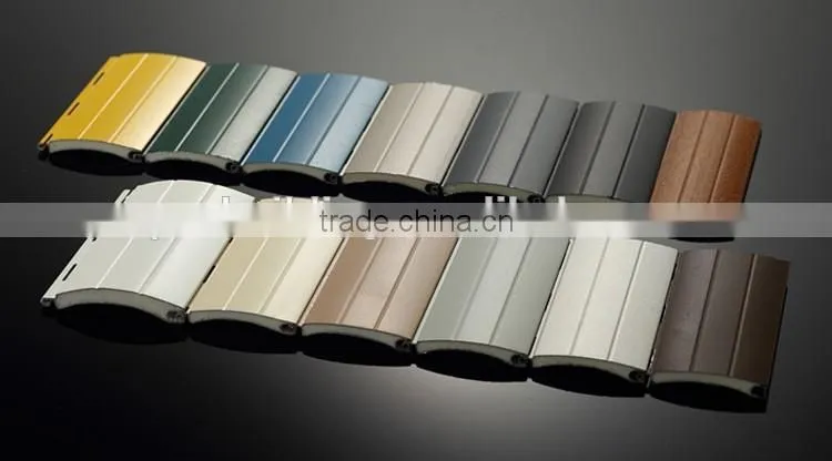 White and IVory color window shutter aluminum shutter