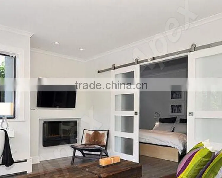 Modern the barn door design wood barn door / glass barn door / DIY barn door