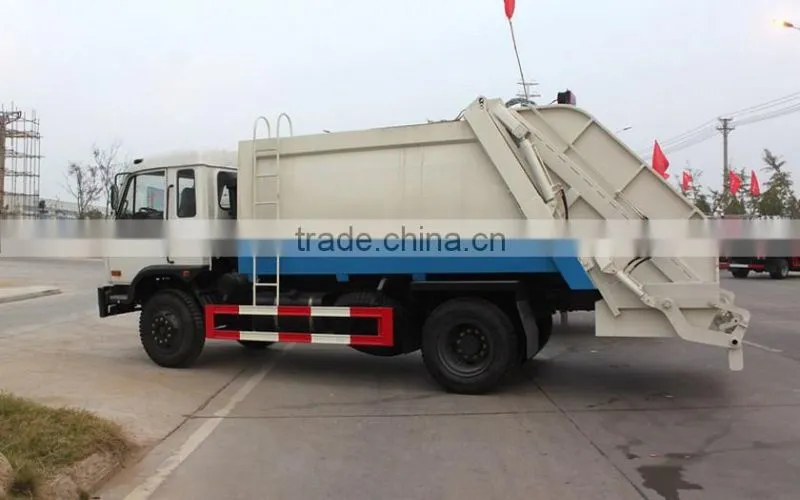 Dongfeng Chassis 8 Cubic Meters Garbage Refuse Compactor Truck