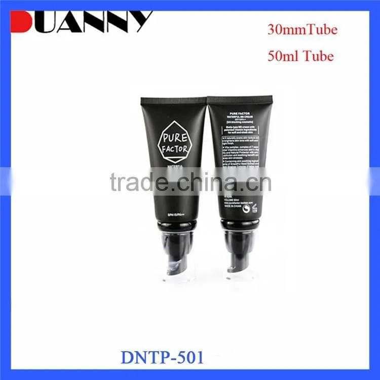 Packaging Cosmetics Plastic Containers Empty Round Tube