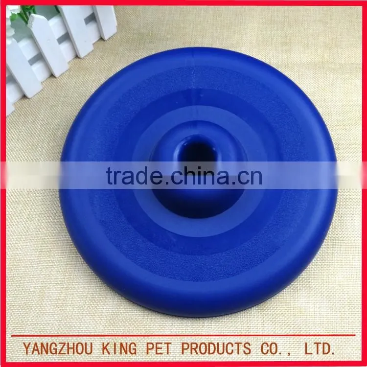 High quality custom design dog flyer plastic disc training pet frisbee