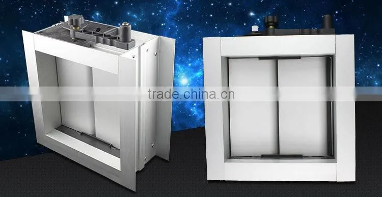 hvac system manual air volume control damper