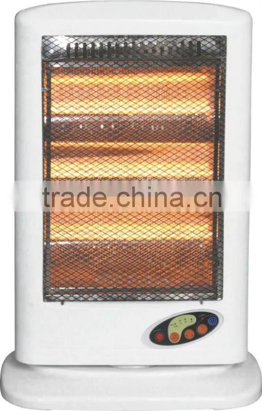 Halogen Heater in 3 heating element with remote control