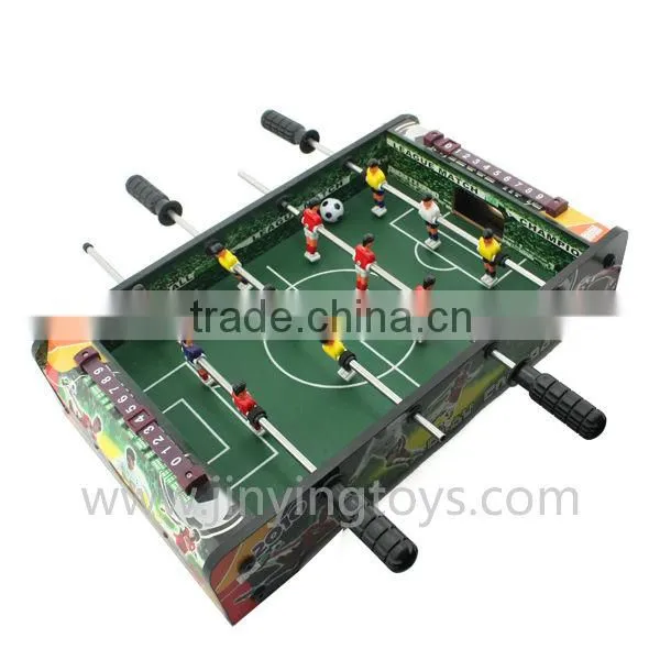 2015 latest toy wooden table football with EN71