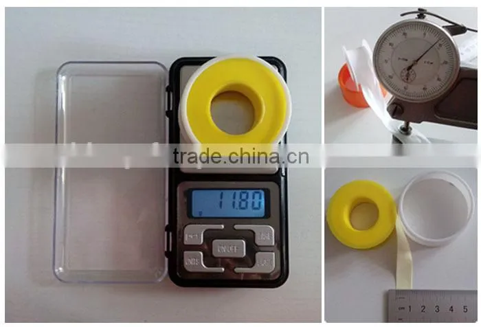 thread connection sealing style PTFE thread sealing tape