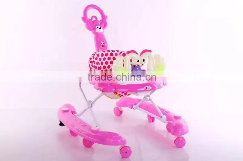 baby in a walker/baby walker with 8 swivel wheels/rolling baby walker