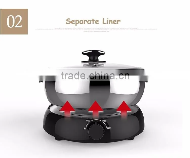 Electric stainless steel chafing dish HG-F426BA