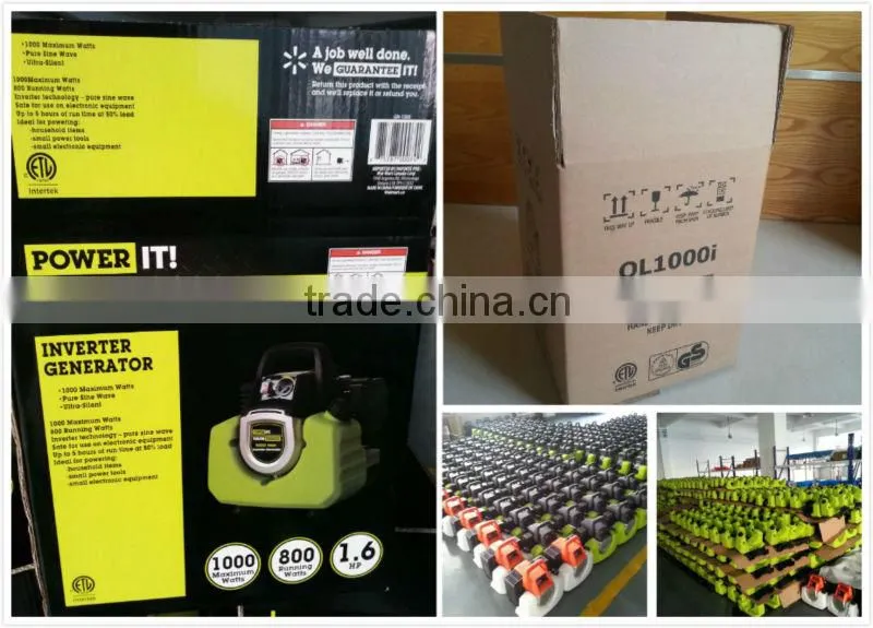 hand powered generator for South Africa 0.8kw digital inverter silent gasoline generator