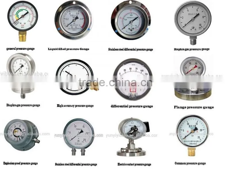 Meacon High Precision Digital Pressure Gauge With alarm and high quantity pressure gauge.