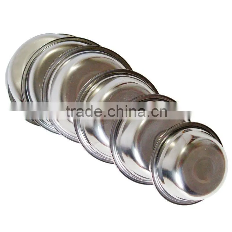wholesale importer of chinese goods deep metal dinner plates