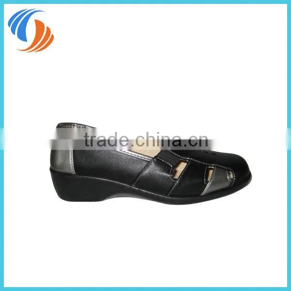 Women Black/Silver Brown/Gold Casual Shoes PU Leather Shoes