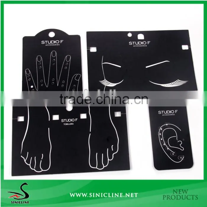 Sinicline Fantastic custom made display card for footwear