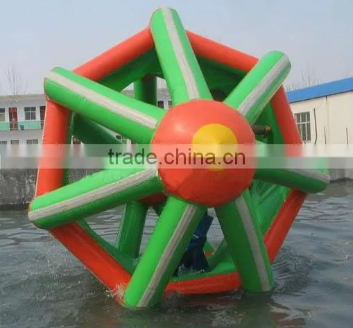 inflatable water rolling