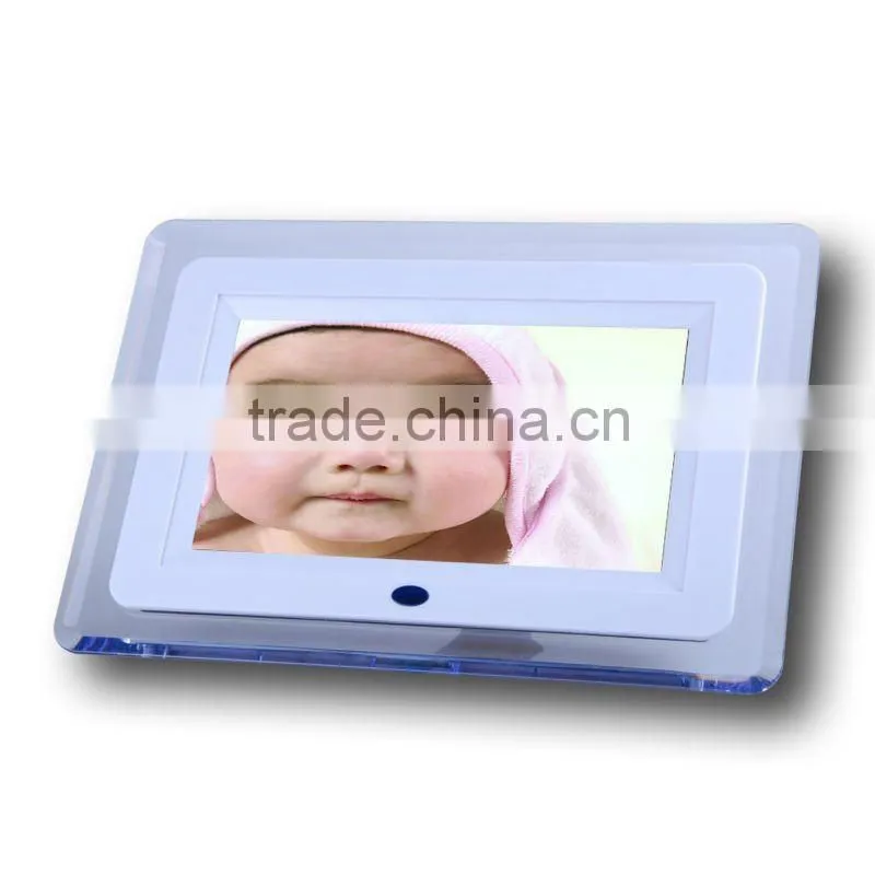 7" TFT LCD Wireless Video 2-way Talk Camera Baby Monitor