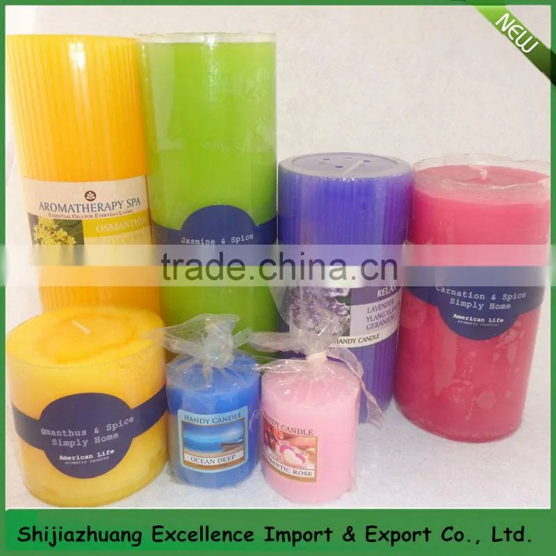 Large Pillar Candles/Many Scent Chosen&Fast Delivery