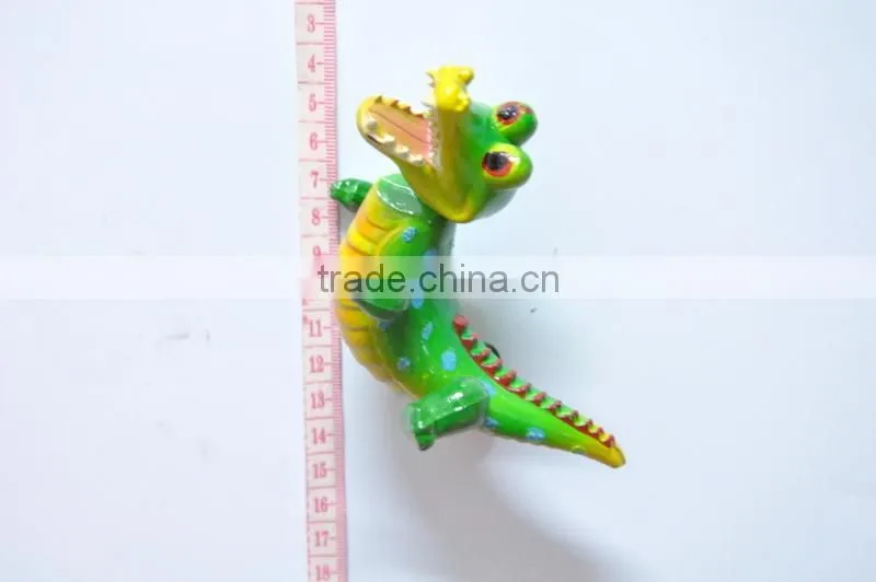 4 inch Cartoon Crocodile 3D Animal Stickers For Kids, Fridge Magnet