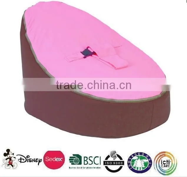 baby bed bean bag, velvet and oxford baby bean bag, pringted velvet baby bean bag