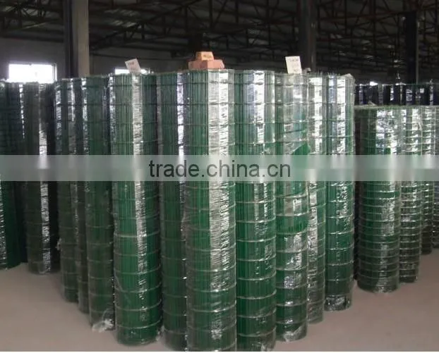 green holland welded wire mesh fence,sheep wire mesh/PVC coated welded wire mesh