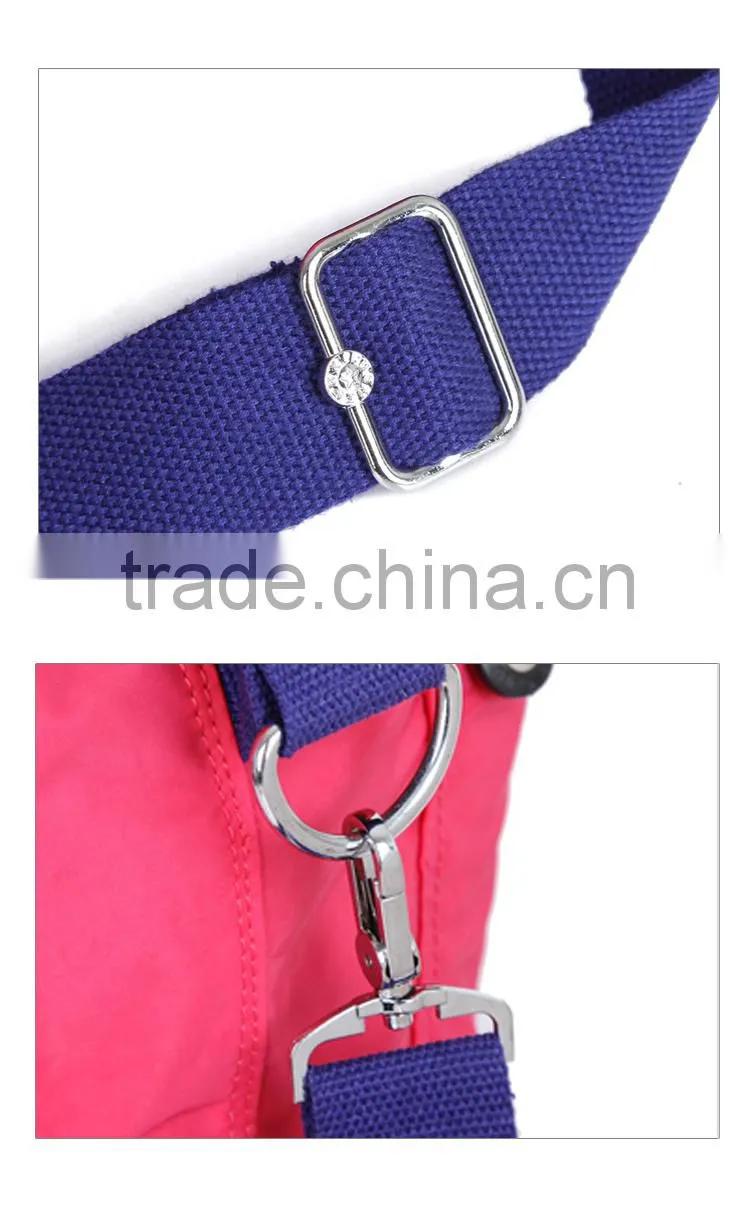 2016 hot sell canvas shoulder women bag