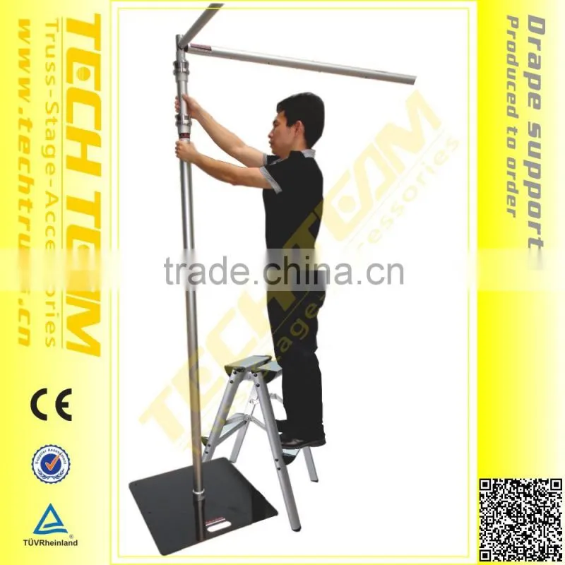 PDP503 Steel Slotted Post Insert For Pipe and drape