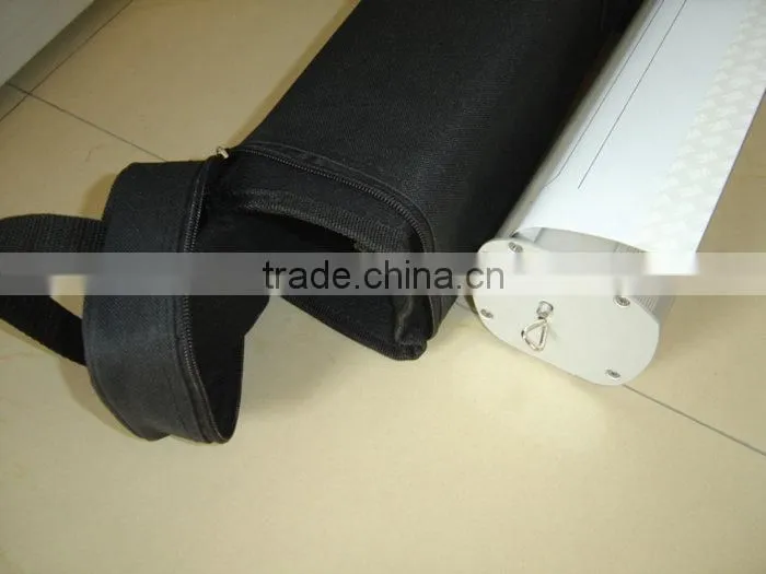 custom retractable aluminum roll up display banner stand