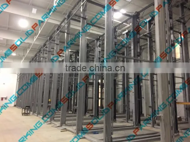 Hydraulic Driven No Power Consumption Position LocksAutomatic Smart Car Parking Lift