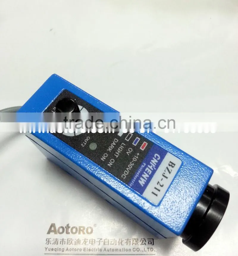 BZJ-211 mark sensor red light and green light photoelectric sensor quality guaranteed