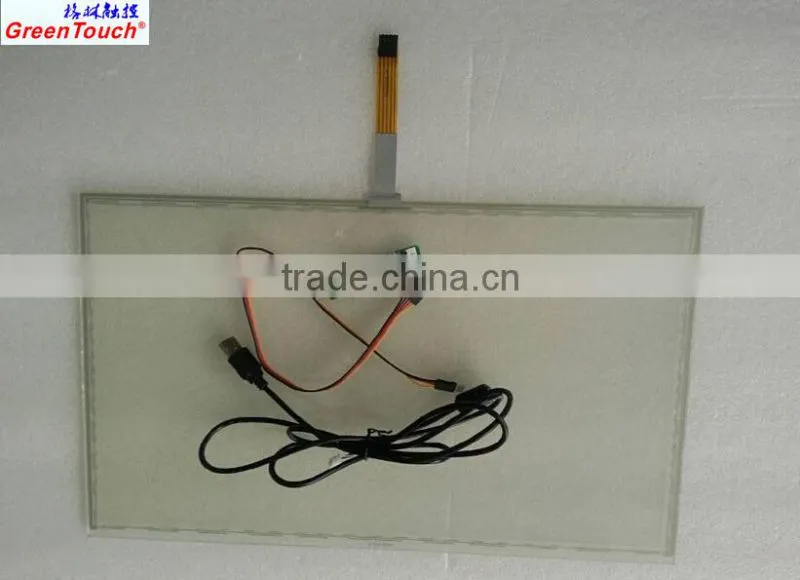 custom-made touch screen,5 wire 4.3inch resistive touch overlay