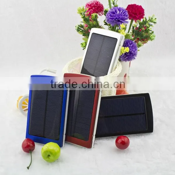 2015 Factory Price High Quality New Solar Power Bank Charger Station 10000mah For All Digital Devices